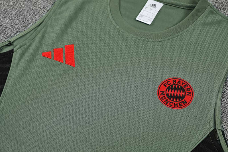 2025-2026 Bayern München Green Thiland Vest Soccer Uniform-4627