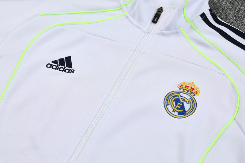 2025-2026 Real Madrid White Thailand Soccer Jacket Uniform-4627