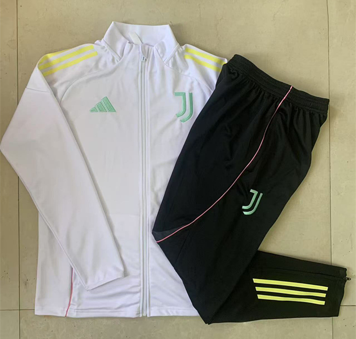 2025-2026 Juventus FC White Thailand Soccer Jacket Uniform-815