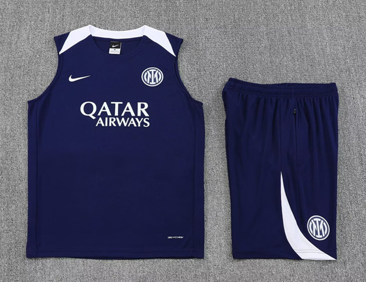 2025-2026 Inter Milan Royal Blue Thailand vest Soccer Uniform-4627