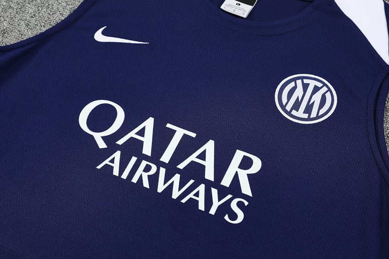 2025-2026 Inter Milan Royal Blue Thailand vest Soccer Uniform-4627