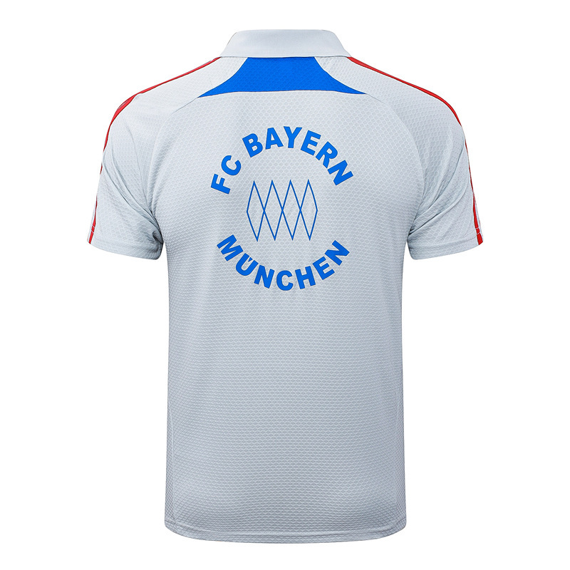 2025-2026 Bayern München Grey Thailand Polo -815