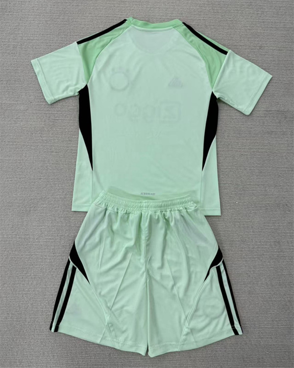 2025-2026 Ajax Goalkeeper Green Kid/Youth Soccer Uniform-AY