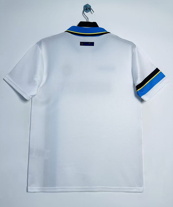 Retro Version 1997-1998 Inter Milan Away White Thailand Soccer Jersey AAA-811