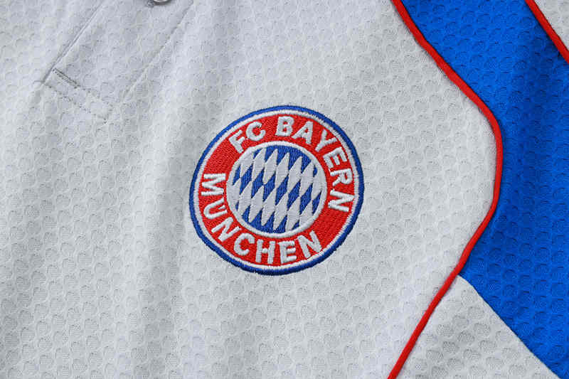 2025-2026 Bayern München Grey Thailand Polo -815