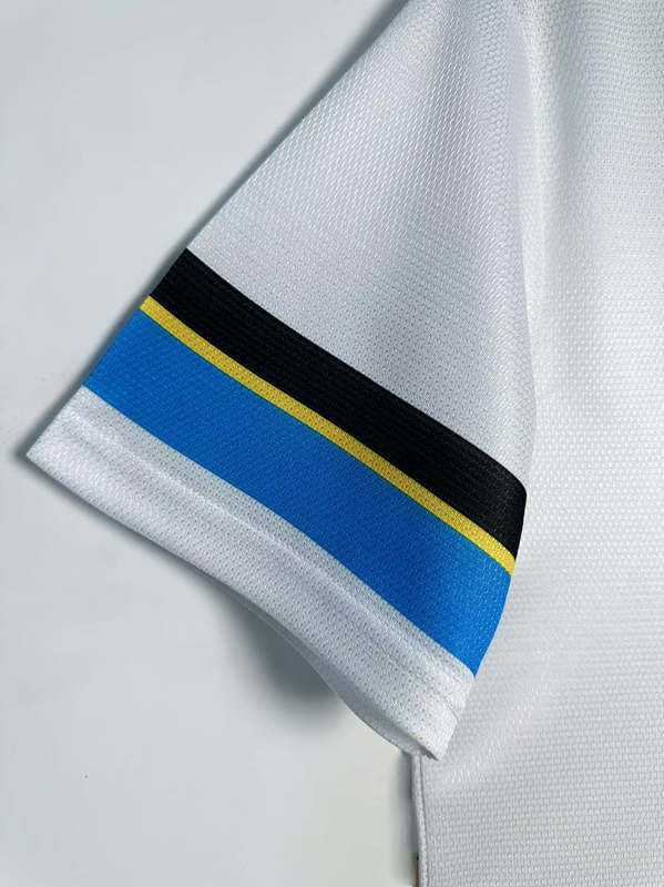 Retro Version 1997-1998 Inter Milan Away White Thailand Soccer Jersey AAA-811