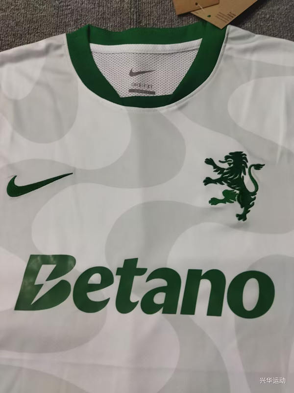 (S-4XL) 2025-2026 Sporting Clube de Portugal Away White Thailand Soccer Jersey AAA-5378