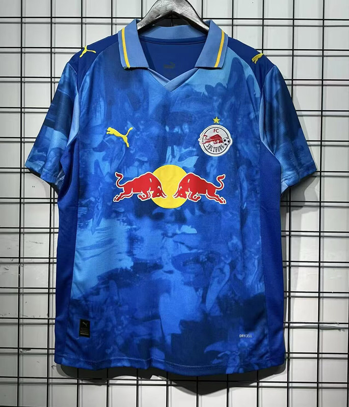 2025-2026 Red Bull Salzburg Blue Thailand Soccer Jersey AAA-GB