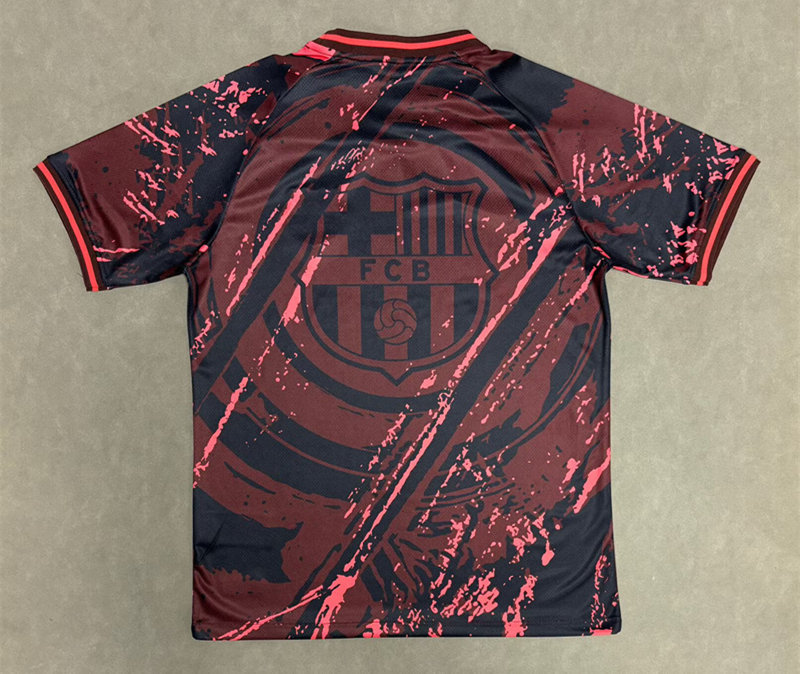 (S-4XL) 2025-2026 Special Version Barcelona Red&Black Thailand Soccer Jersey AAA-2633