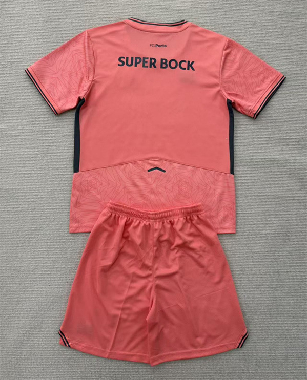 25-26 Porto Away Pink Soccer Uniform-AY