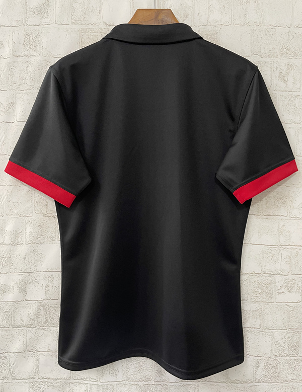 (S-5XL) 2025 Maori Home Black Rugby Shirt