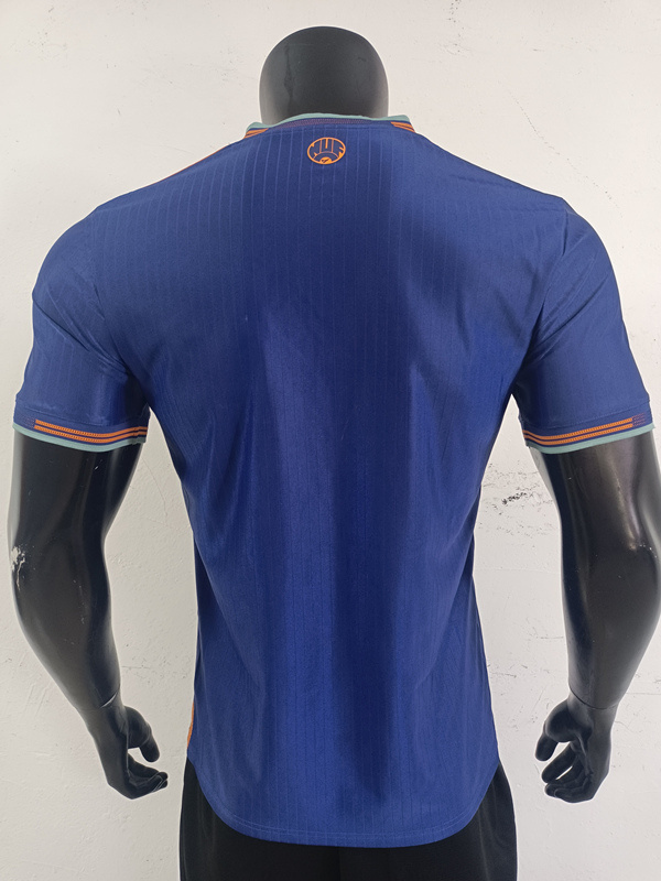 Player Version 2025-2026 Newcastle United 2nd Away Blue Thailand Soccer Jersey AAA-1959