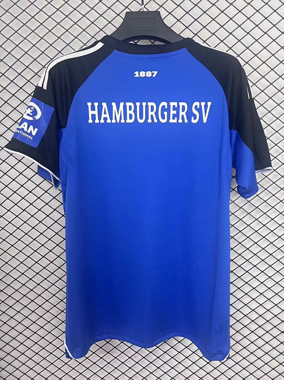 (S-4XL) 2025-2026 Hamburger SV Away Blue Thailand Soccer Jersey AAA