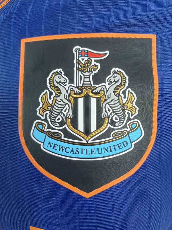 Player Version 2025-2026 Newcastle United 2nd Away Blue Thailand Soccer Jersey AAA-1959