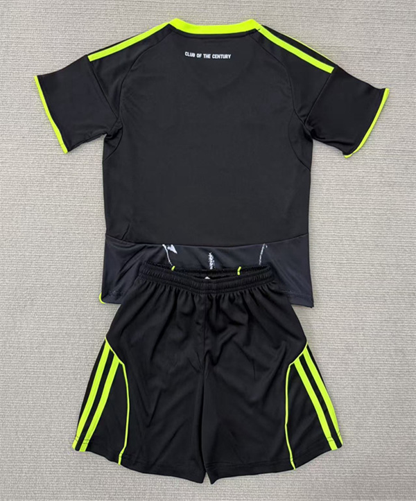 2025-2026 Al Ahly Away Black Soccer Uniform-AY
