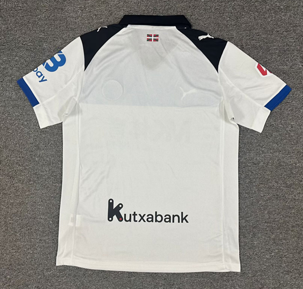 (S-4XL) 2025-2026 Deportivo Alavés Away White Thailand Soccer Jersey AAA-512