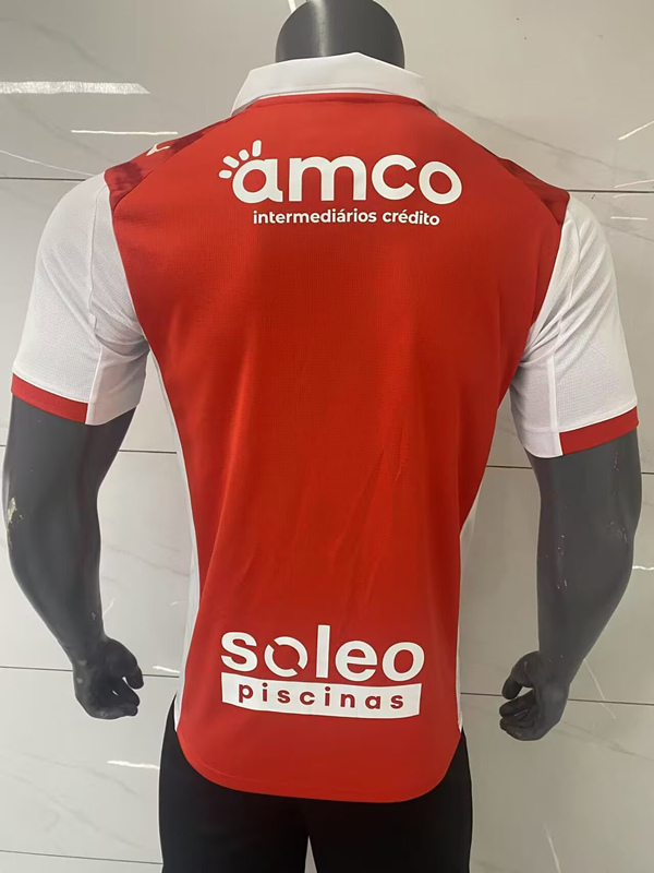 2025-2026 Sporting Clube de Braga Home Red Thailand Soccer Jersey AAA-416