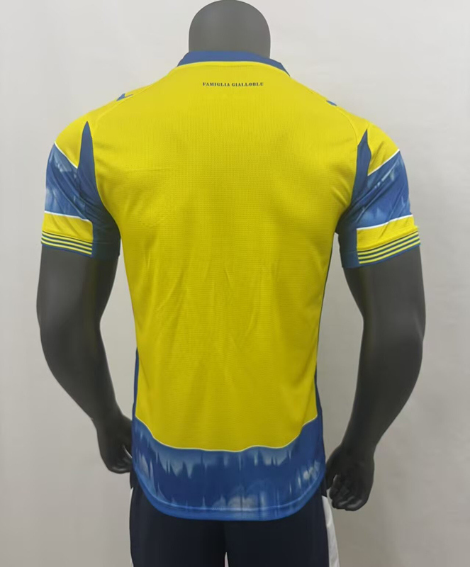 2025-2026 Parma Calcio Away Yellow&Blue Thailand Soccer Jersey AAA-416