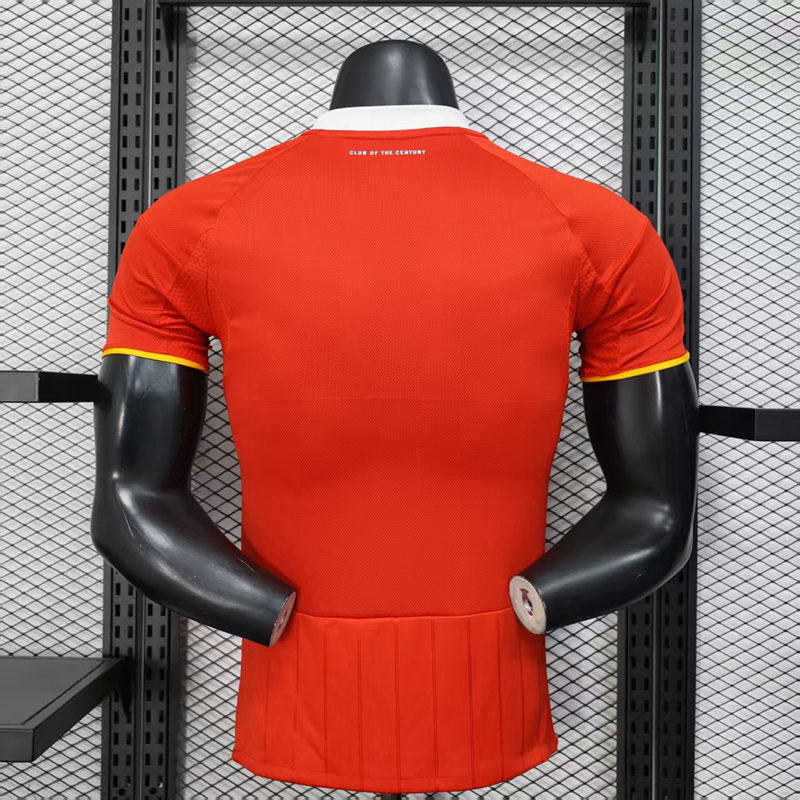 Player Version 2025-2026 Al Ahly Home Red Thailand Soccer Jersey AAA-888