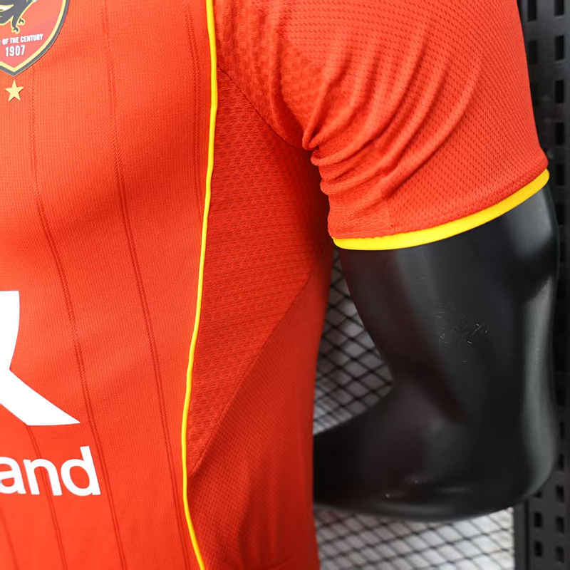Player Version 2025-2026 Al Ahly Home Red Thailand Soccer Jersey AAA-888