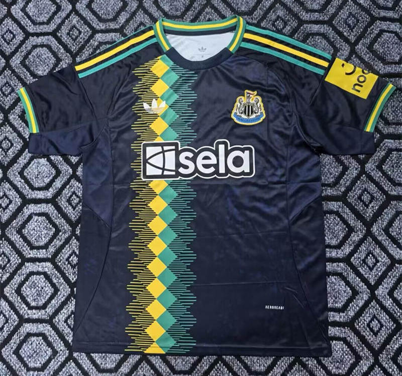 2025-2026 Newcastle United 3rd Away Royal Blue Thailand Soccer Jersey AAA-2483