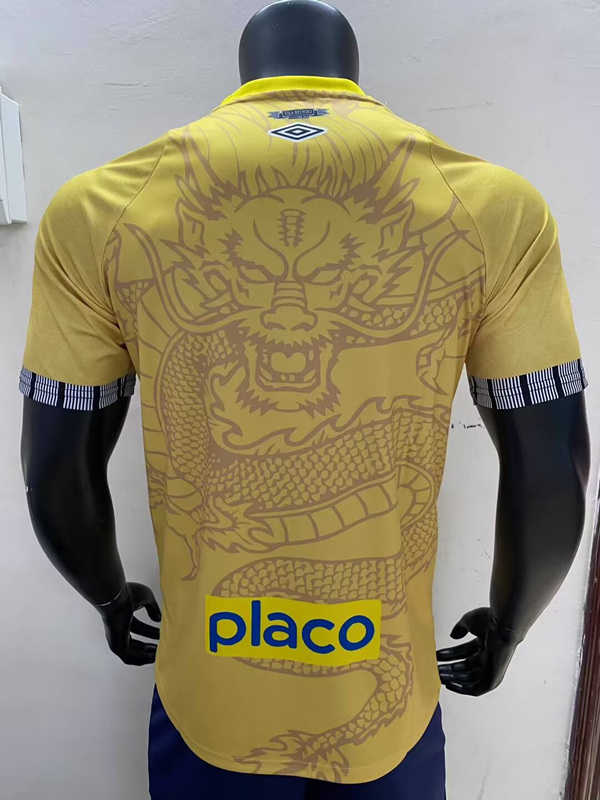 2025-2026 Special Version Santos FC Gold Thailand Soccer Jersey AAA-0594