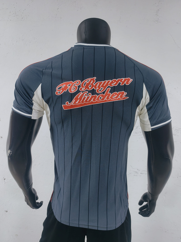 Player Version 2025-2026 Bayern München Grey Thailand Baseball Jersey AAA-0871