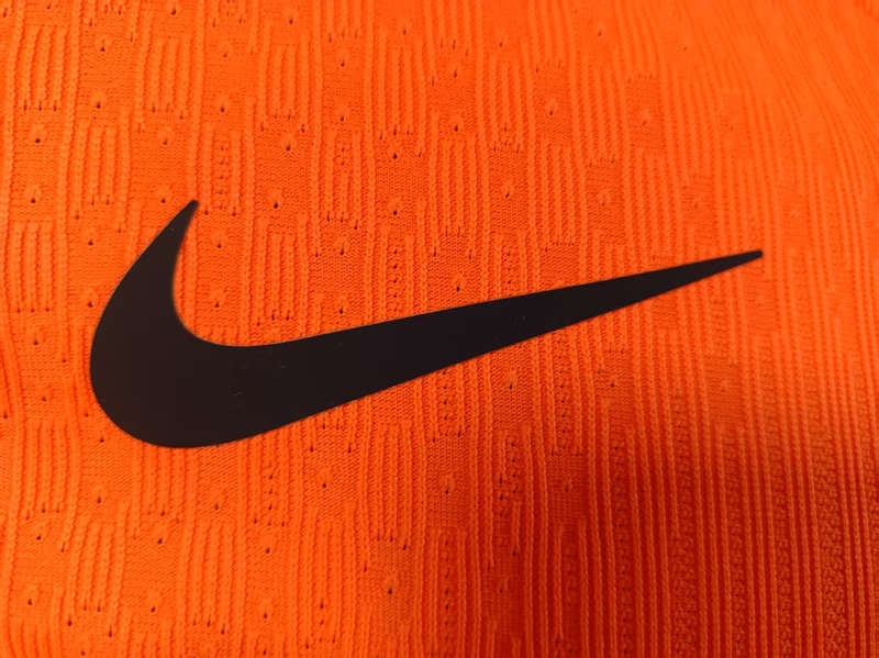 Player Version 2025-2026 Barcelona 2nd Away Orange Thailand Soccer Jersey AAA-0871