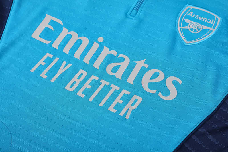 Player Version 2025-2026 Arsenal Blue Thailand Soccer Tracksuit-7411