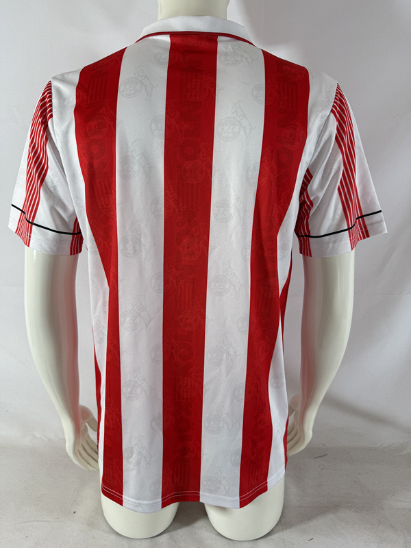 (S-4XL) Retro Version 1995-1996 FC Köln Home Red&White Thailand Soccer Jersey AAA-503