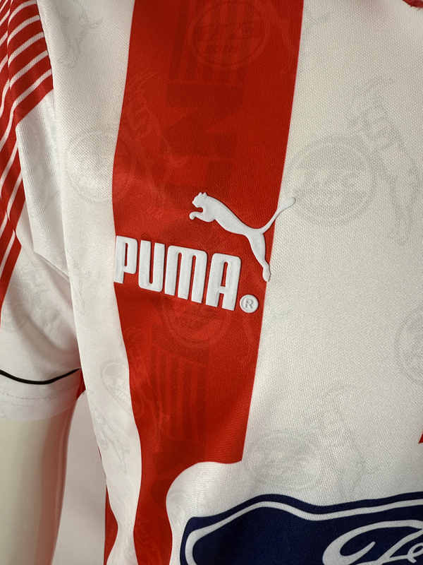 (S-4XL) Retro Version 1995-1996 FC Köln Home Red&White Thailand Soccer Jersey AAA-503