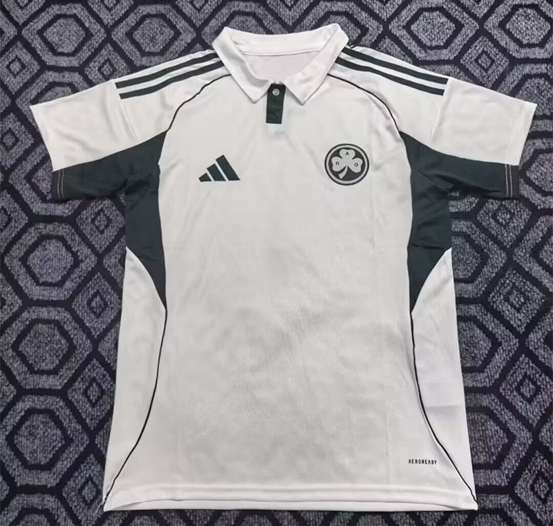 2025-2026 Panathinaikos F.C. White Thailand Soccer Jersey AAA-7209