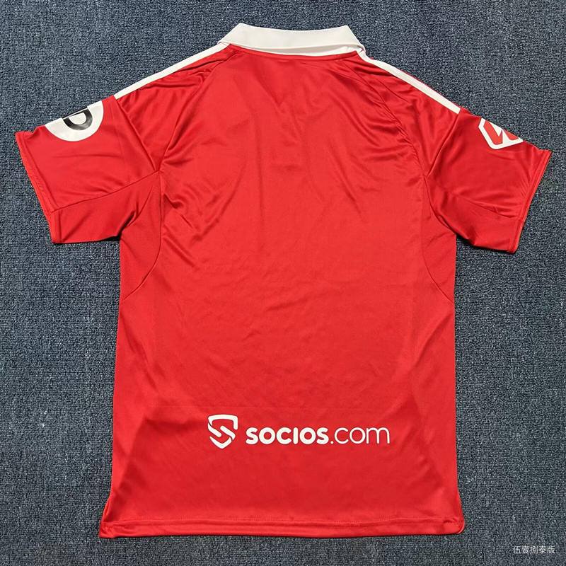 (S-4XL) 2025-2026 Sevilla Away Red Thailand Soccer Jersey AAA-8430
