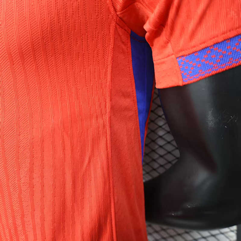 Player Version 2025-2026 Norway Home Red Thailand Soccer Jersey AAA-888