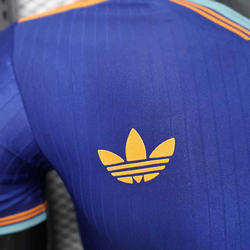 Player Version 2025-2026 Newcastle United 2nd Away Blue Thailand Soccer Jersey AAA-888