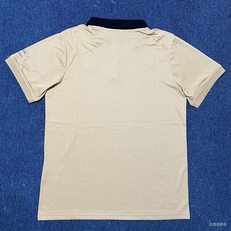 2025-2026 Barcelona Beige Thailand Soccer Training Jersey AAA-8430
