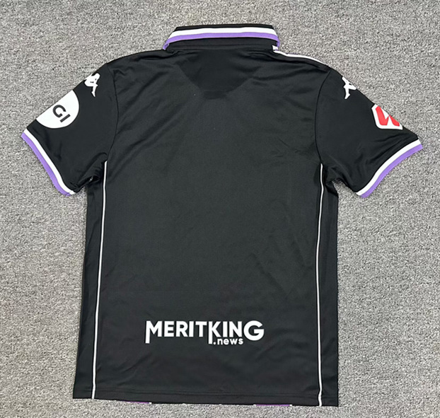 (S-4XL) 2025-2026 Real Valladolid Away Black&Purple Thailand Soccer Jersey AAA-512