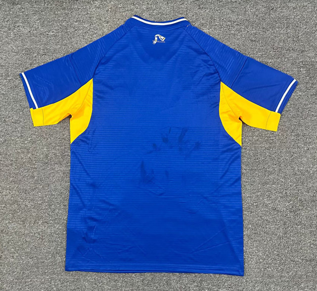 (S-4XL）2025-2026 Leeds United Away Blue Thailand Soccer Jersey AAA-512