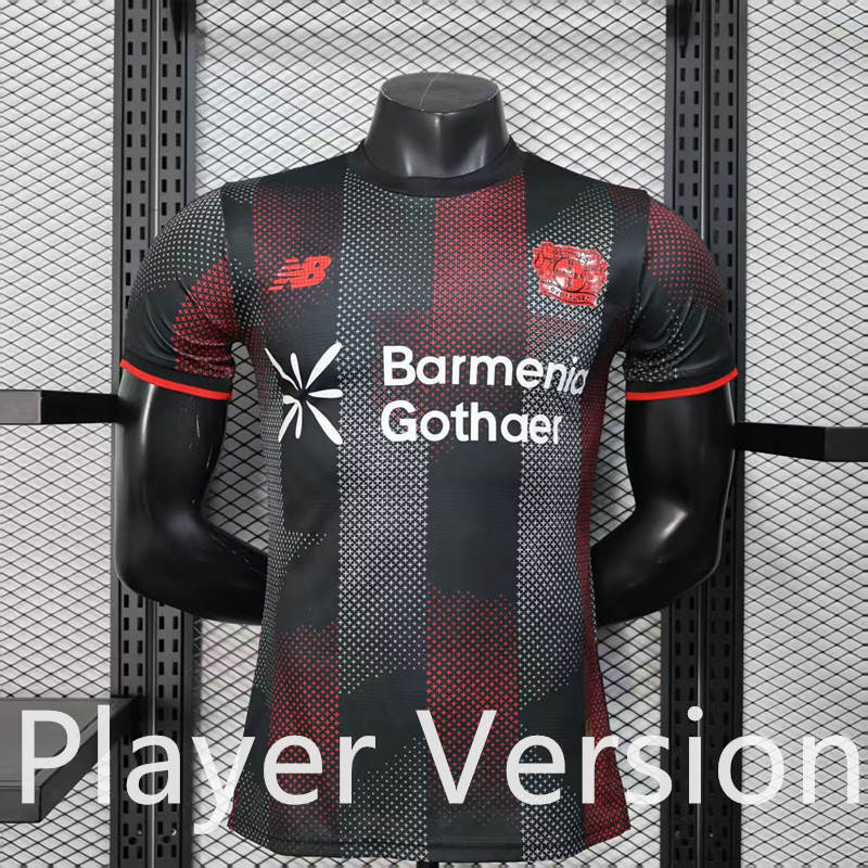 2025-2026 Bayer 04 Leverkusen Home Red&Black Thailand Soccer Jersey AAA-0871
