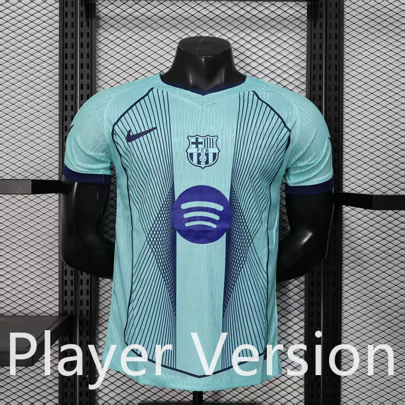 Player Version 2025-2026 Special Version Barcelona Light Blue Thailand Soccer Jersey AAA-888