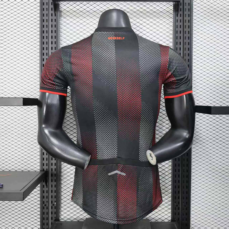 2025-2026 Bayer 04 Leverkusen Home Red&Black Thailand Soccer Jersey AAA-0871