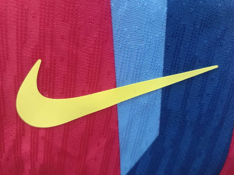 Player Version 2025-2026 Barcelona 3rd Away Red&BlueThailand Soccer Jersey AAA-0871