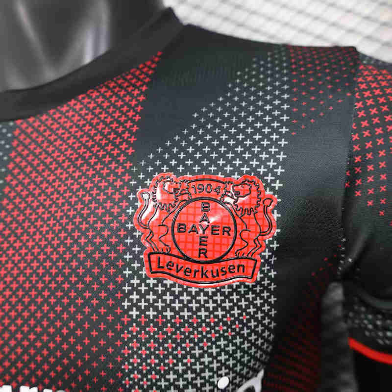 2025-2026 Bayer 04 Leverkusen Home Red&Black Thailand Soccer Jersey AAA-0871