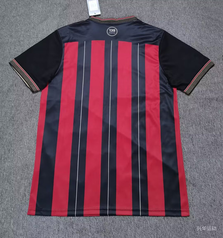 2025-2026 Bohemian Home Red&Black Thailand Soccer Jersey AAA-512