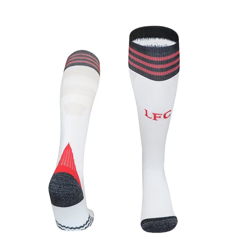 2025-2026 Liverpool Away White Kids/Youth Soccer Socks