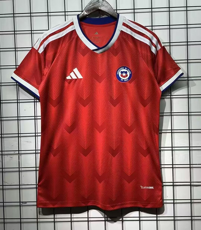 (S-4XL) 2025-2026 Universidad de Chile Home Red Thailand Soccer Jersey AAA-7209