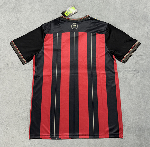 2025-2026 Bohemian Home Red&Black Thailand Soccer Jersey AAA-4506
