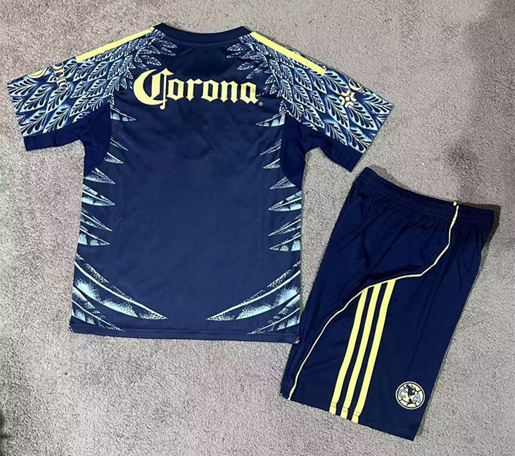 2025-2026 Club America Away Blue Soccer Uniform-2674