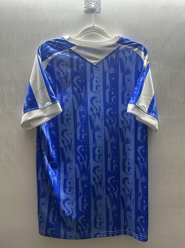 2025-2026 Sheffield Wednesday Home Blue&White Thailand Soccer Jersey AAA-0009