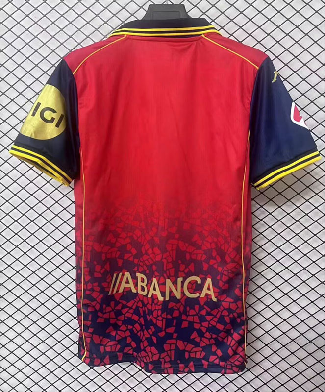 (S-4XL) 2025-2026 Deportivo La Coruña Away Red Thailand Soccer Jersey AAA-2044